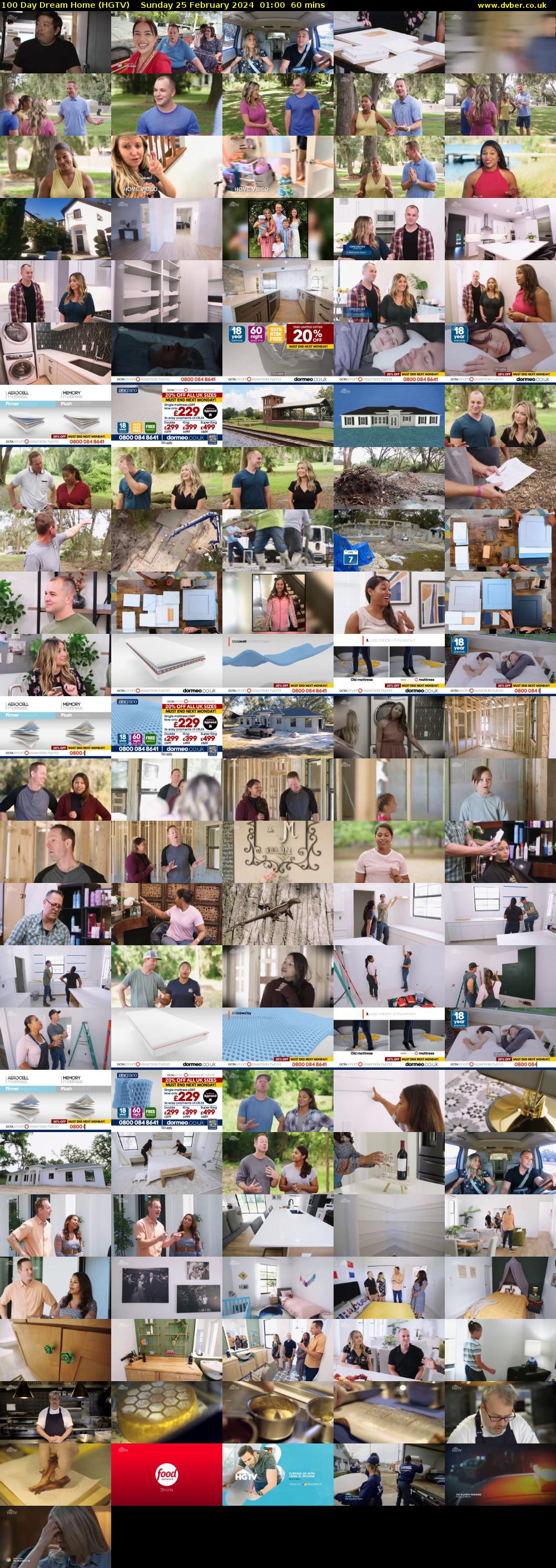 100 Day Dream Home (HGTV) Sunday 25 February 2024 01:00 - 02:00