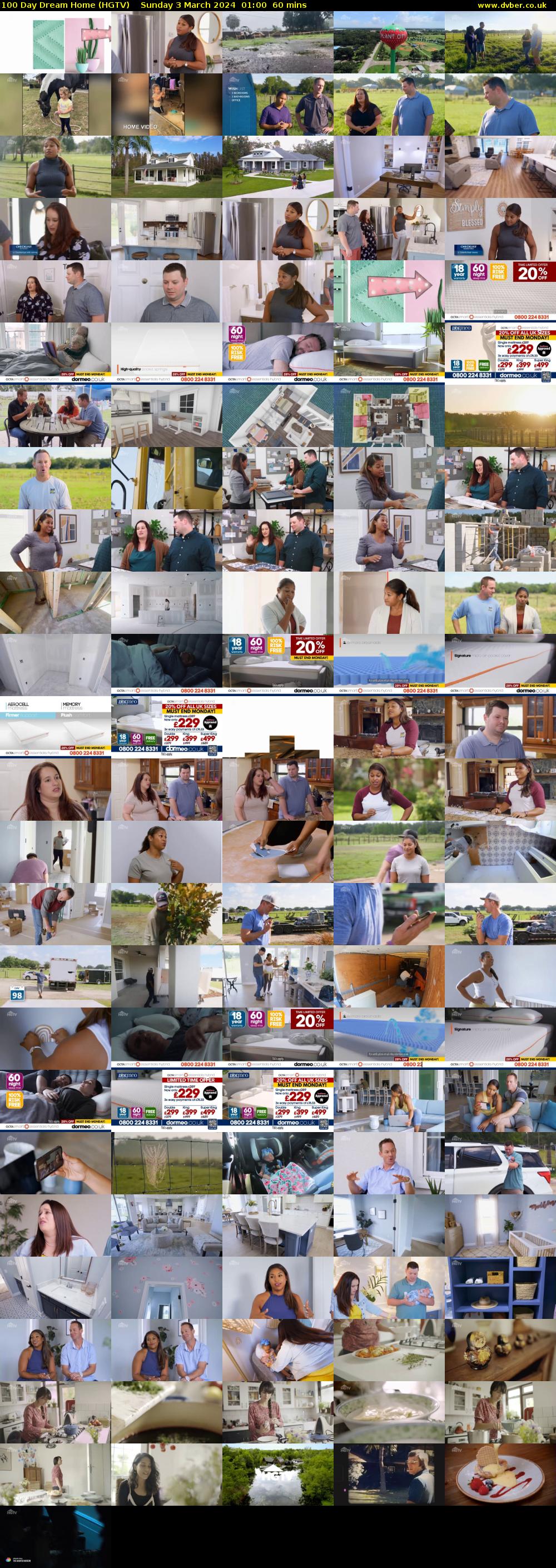 100 Day Dream Home (HGTV) Sunday 3 March 2024 01:00 - 02:00