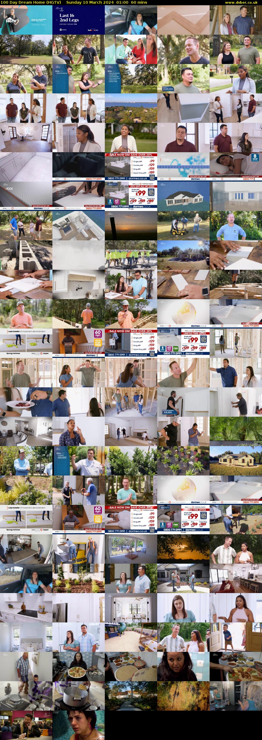 100 Day Dream Home (HGTV) Sunday 10 March 2024 01:00 - 02:00