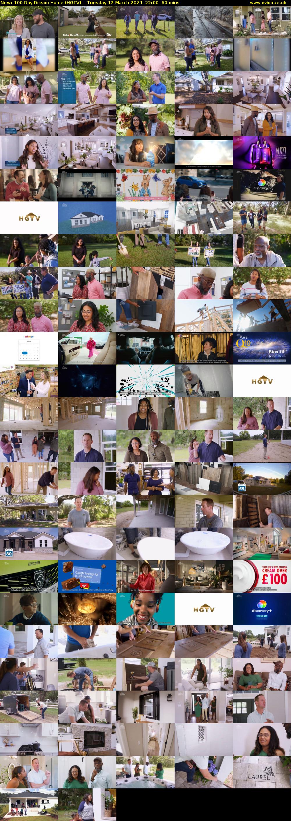 100 Day Dream Home (HGTV) Tuesday 12 March 2024 22:00 - 23:00