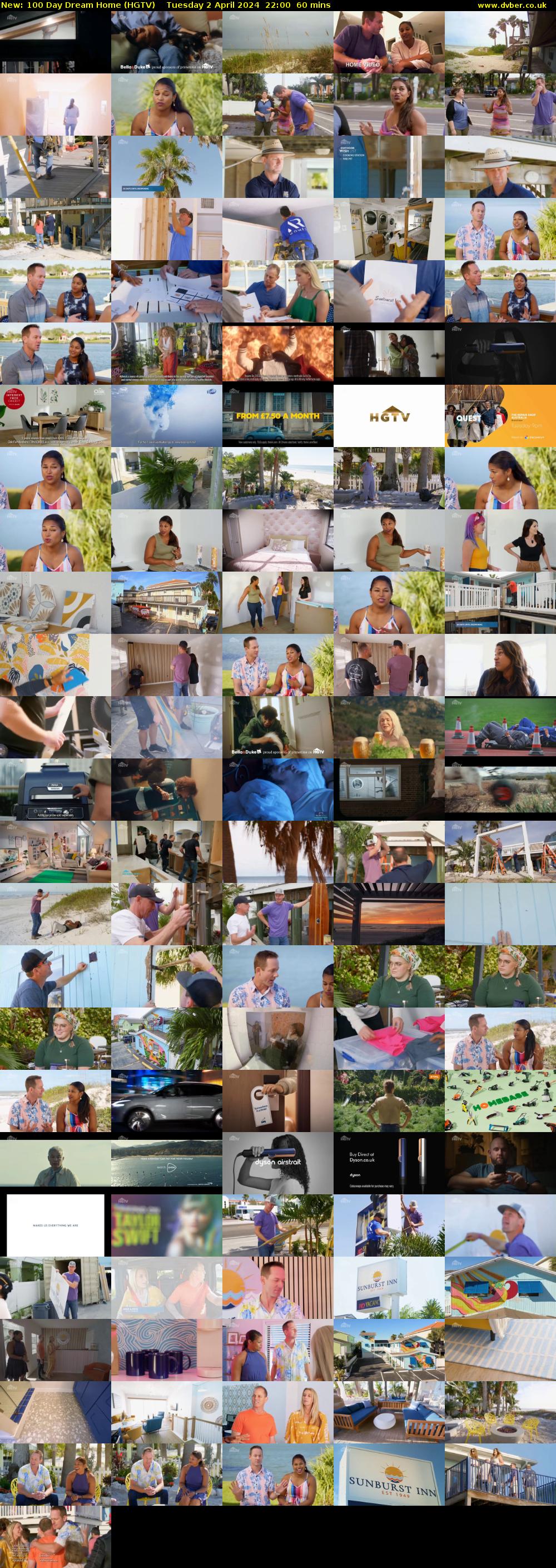 100 Day Dream Home (HGTV) Tuesday 2 April 2024 22:00 - 23:00
