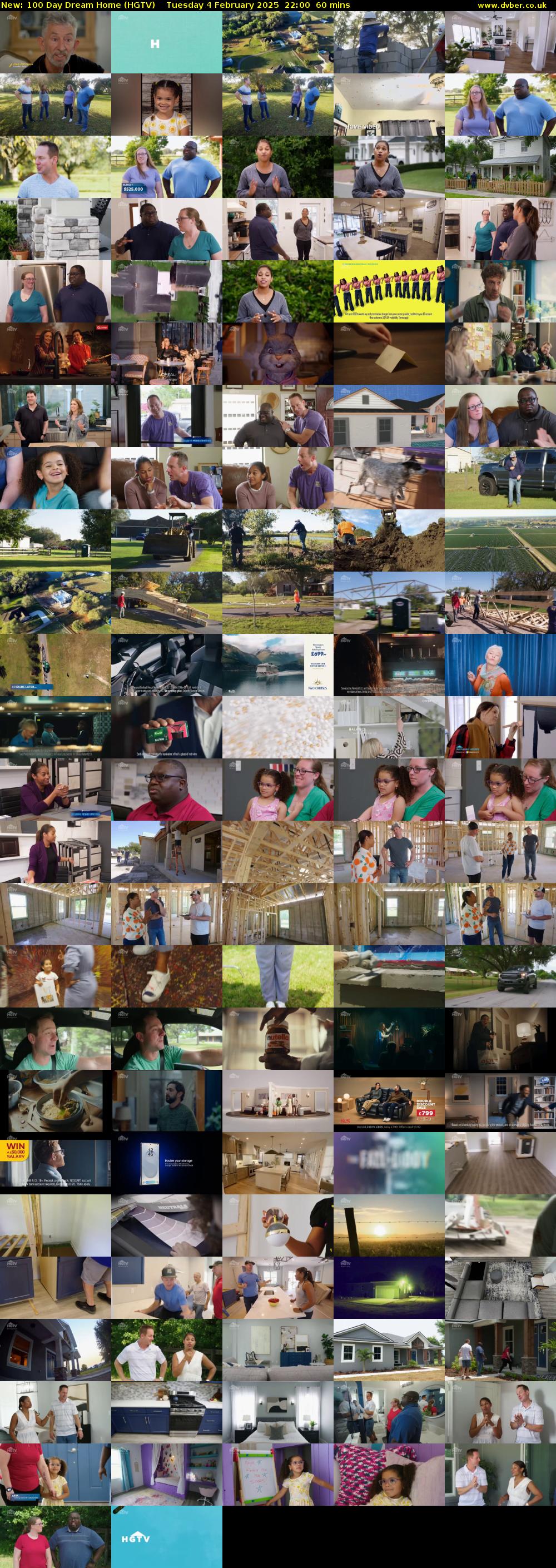 100 Day Dream Home (HGTV) Tuesday 4 February 2025 22:00 - 23:00