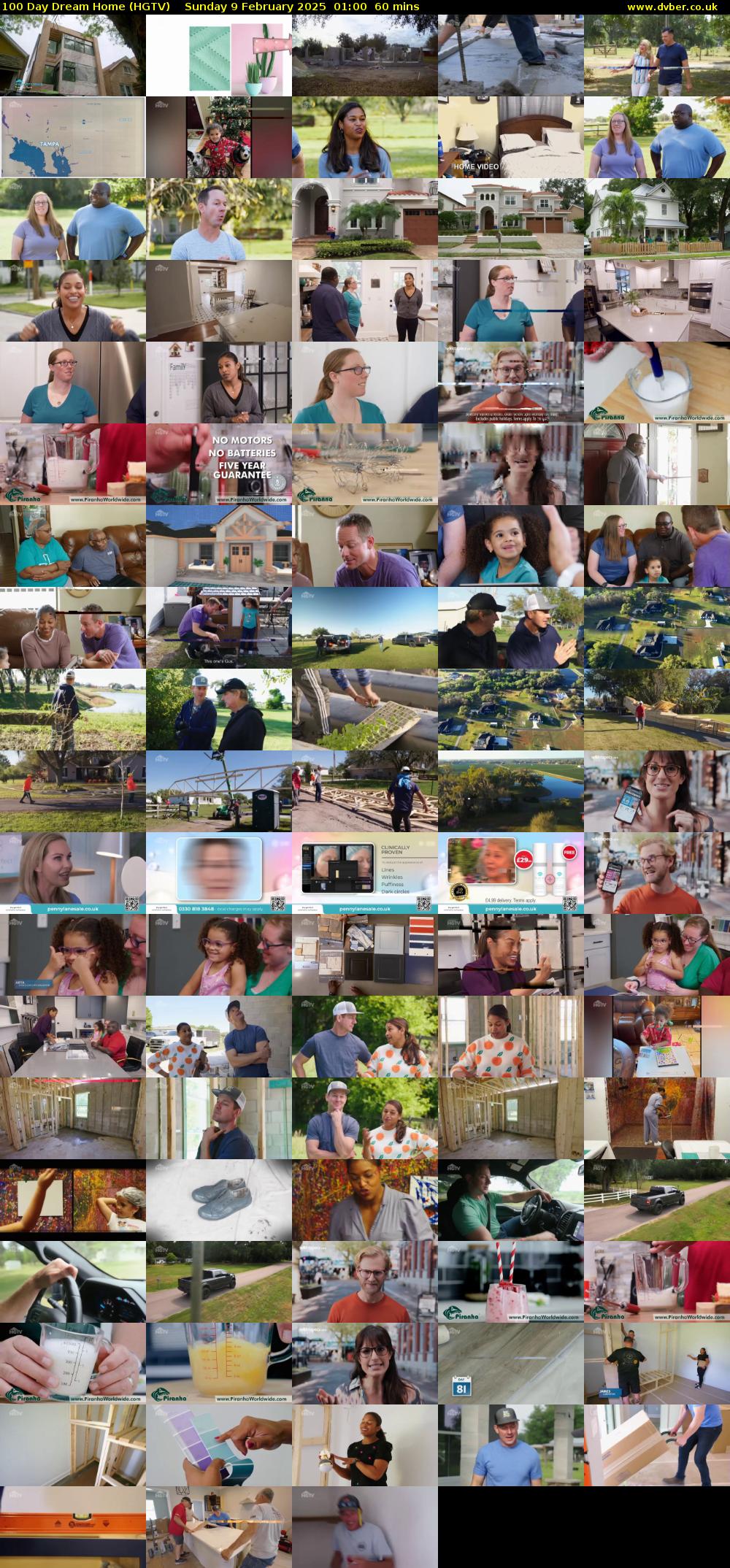 100 Day Dream Home (HGTV) Sunday 9 February 2025 01:00 - 02:00