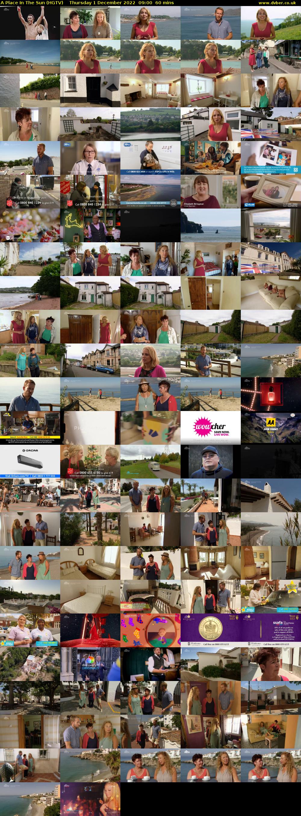 A Place In The Sun (HGTV) Thursday 1 December 2022 09:00 - 10:00