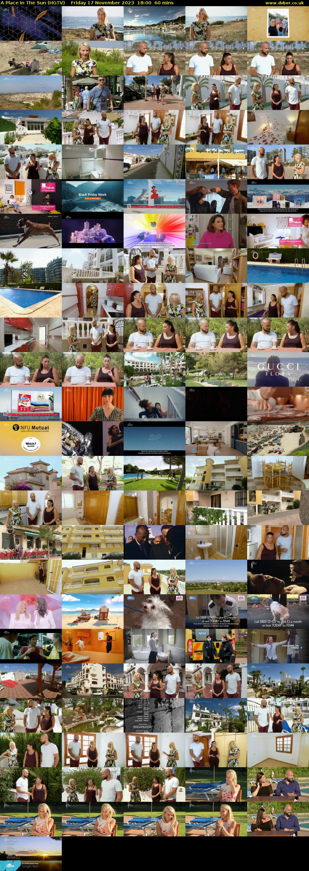 A Place In The Sun (HGTV) Friday 17 November 2023 18:00 - 19:00