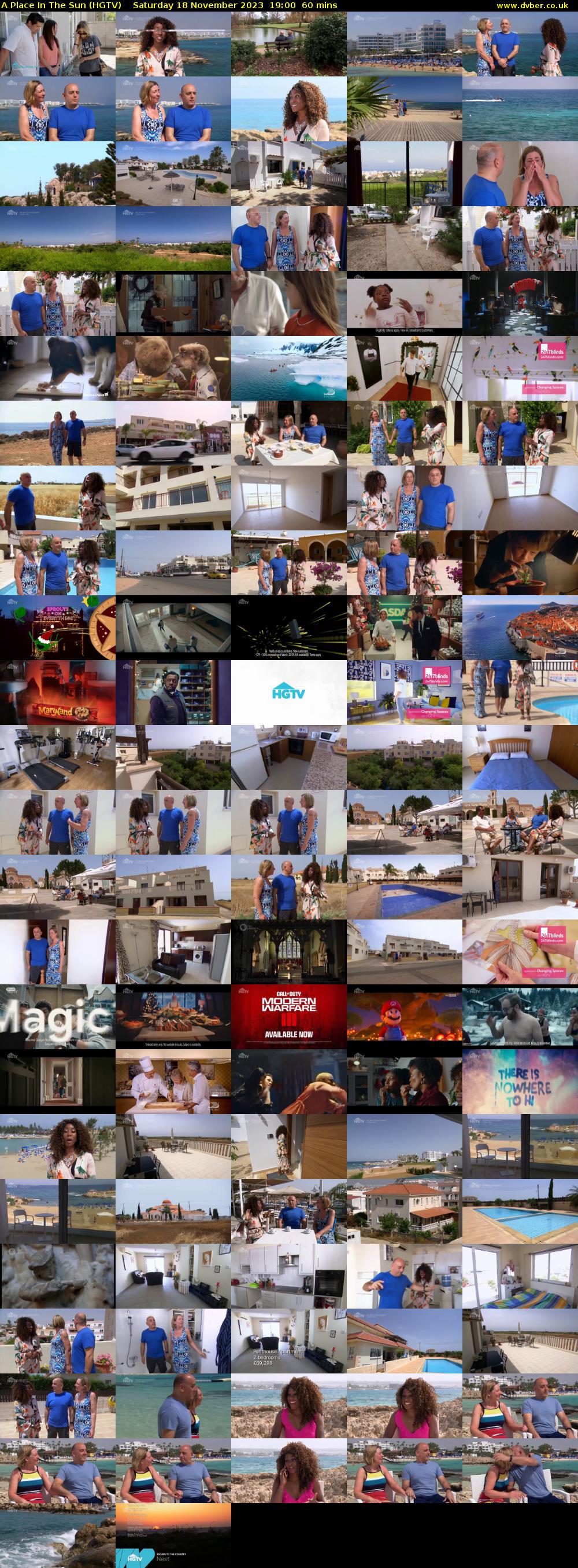 A Place In The Sun (HGTV) Saturday 18 November 2023 19:00 - 20:00