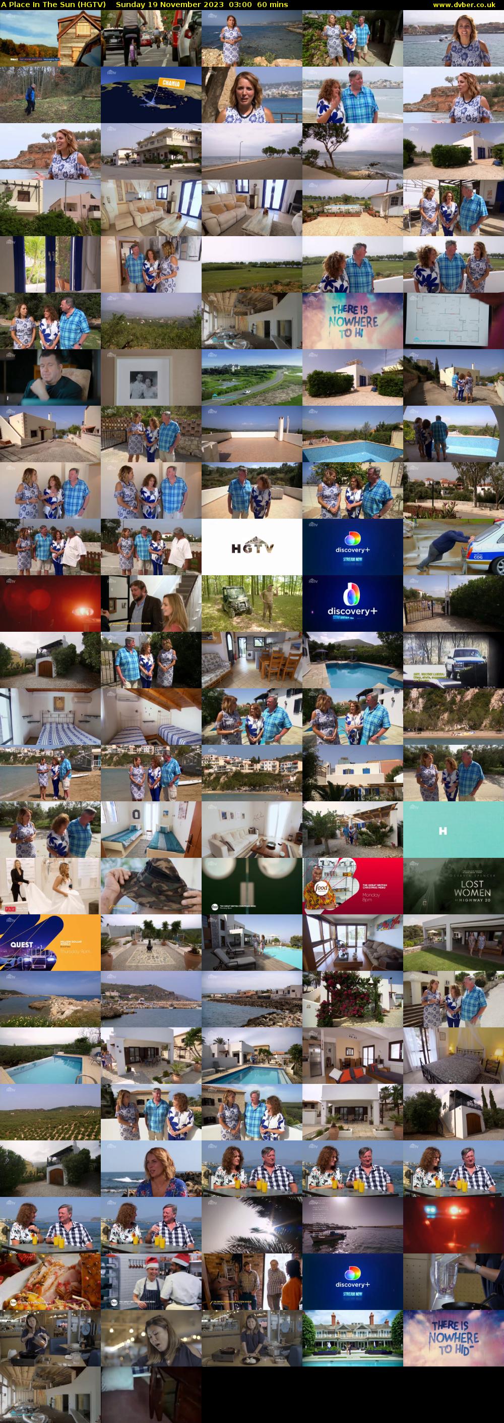 A Place In The Sun (HGTV) Sunday 19 November 2023 03:00 - 04:00