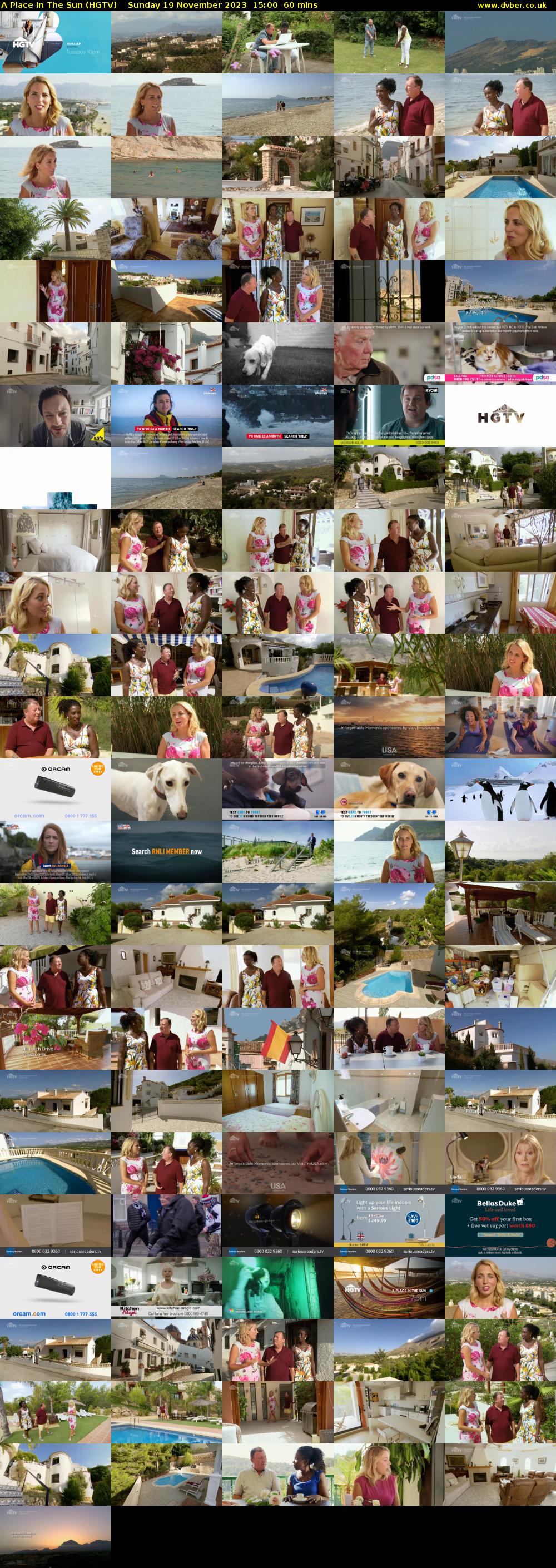 A Place In The Sun (HGTV) Sunday 19 November 2023 15:00 - 16:00