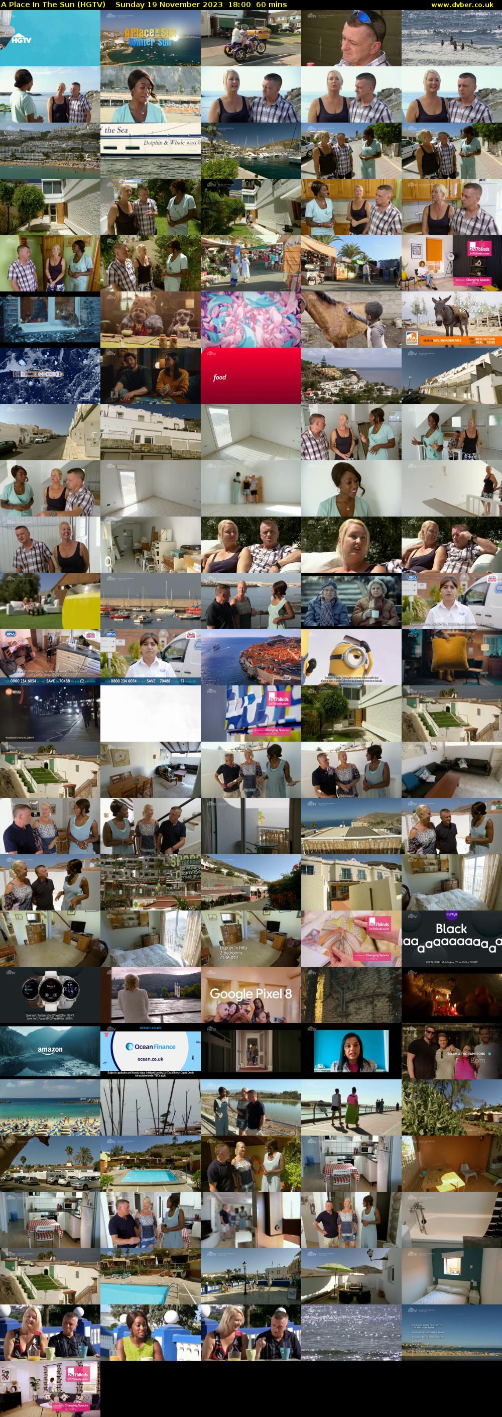 A Place In The Sun (HGTV) Sunday 19 November 2023 18:00 - 19:00