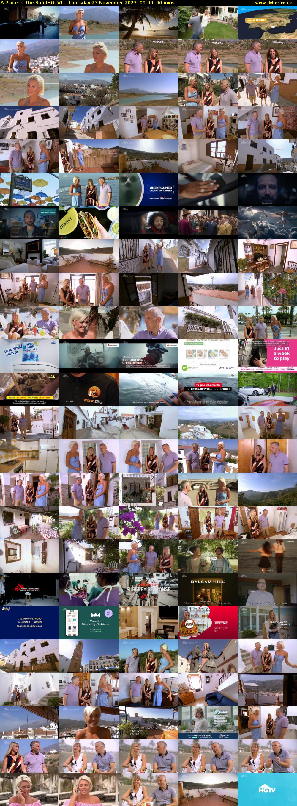 A Place In The Sun (HGTV) Thursday 23 November 2023 09:00 - 10:00