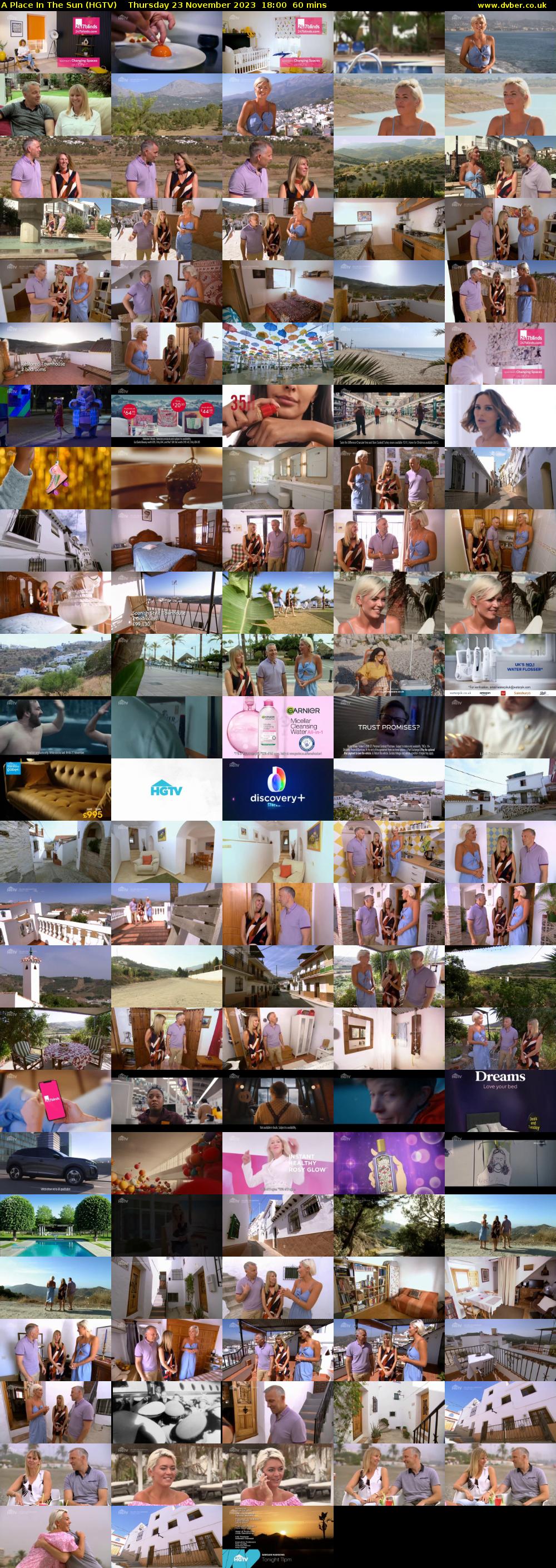 A Place In The Sun (HGTV) Thursday 23 November 2023 18:00 - 19:00