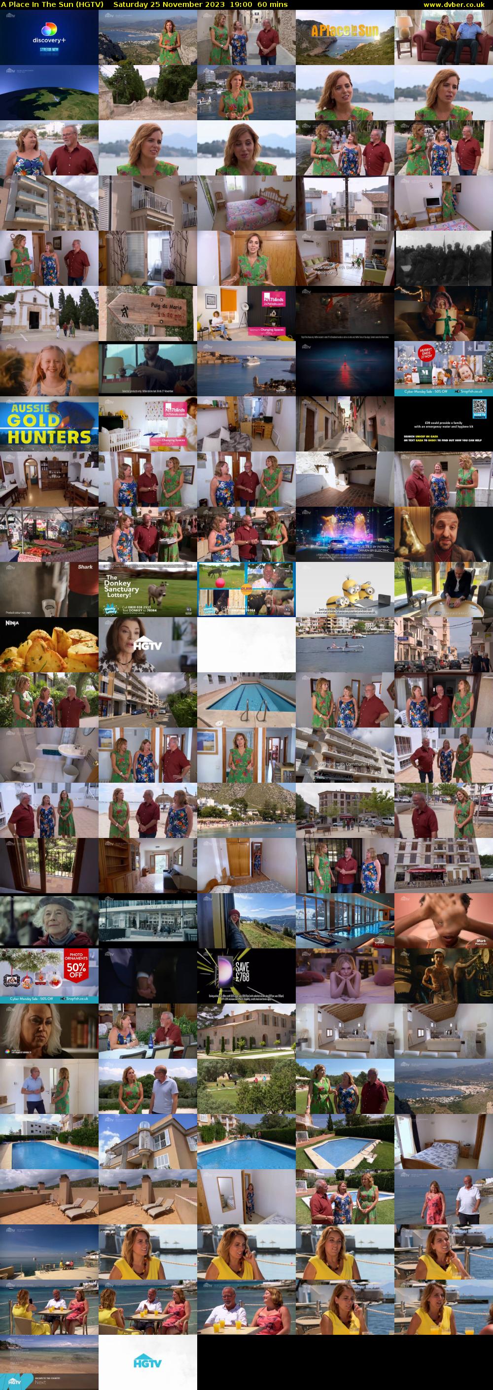 A Place In The Sun (HGTV) Saturday 25 November 2023 19:00 - 20:00