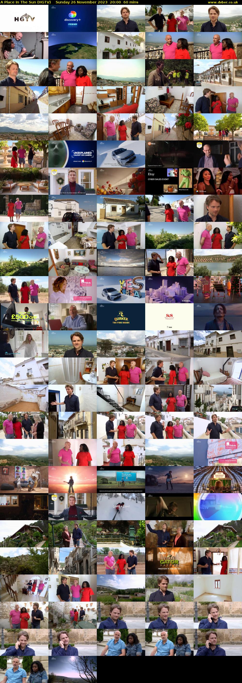 A Place In The Sun (HGTV) Sunday 26 November 2023 20:00 - 21:00