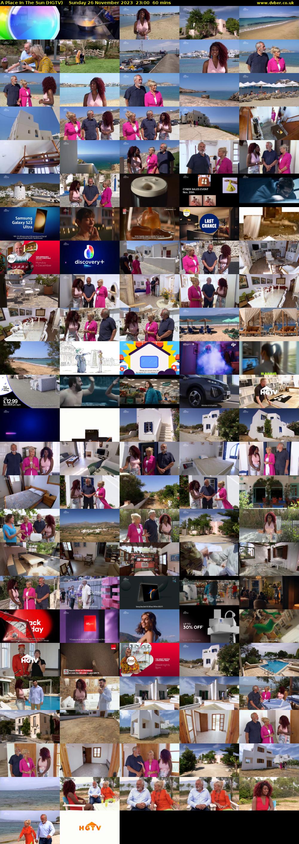 A Place In The Sun (HGTV) Sunday 26 November 2023 23:00 - 00:00