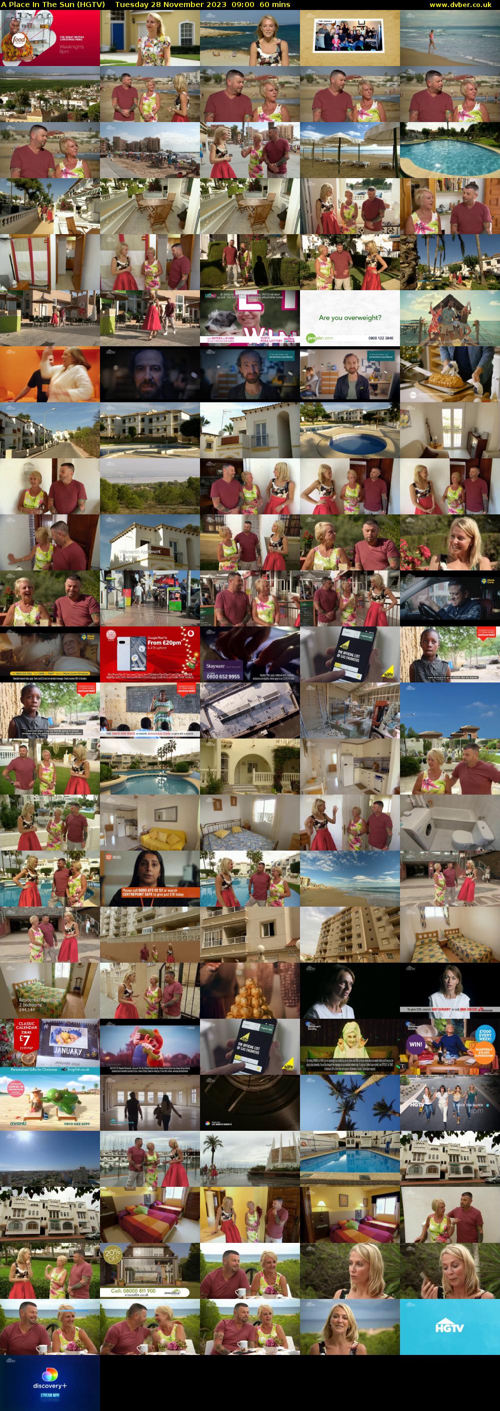 A Place In The Sun (HGTV) Tuesday 28 November 2023 09:00 - 10:00