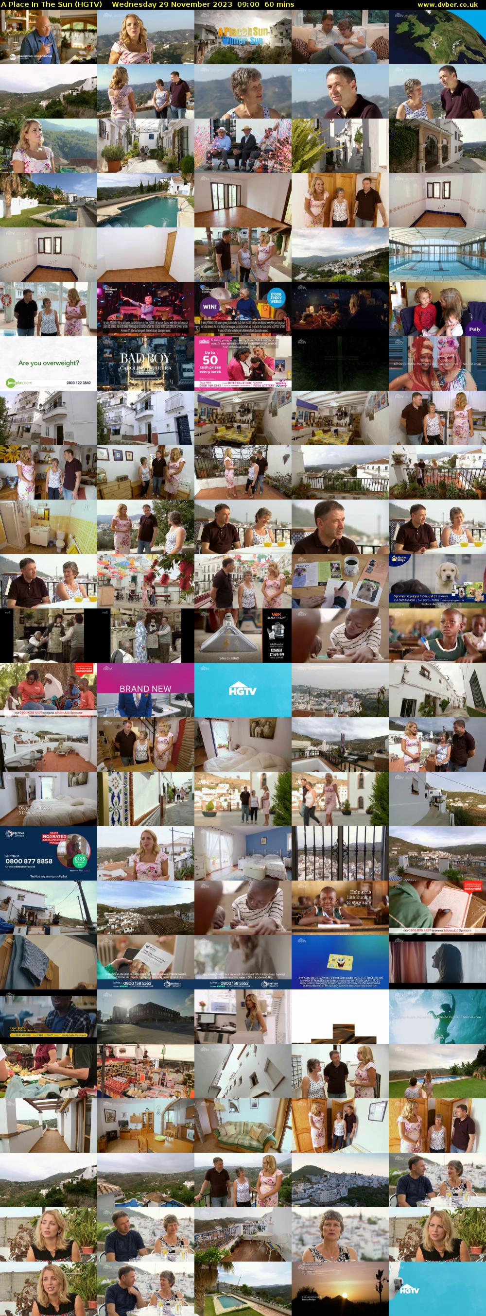 A Place In The Sun (HGTV) Wednesday 29 November 2023 09:00 - 10:00