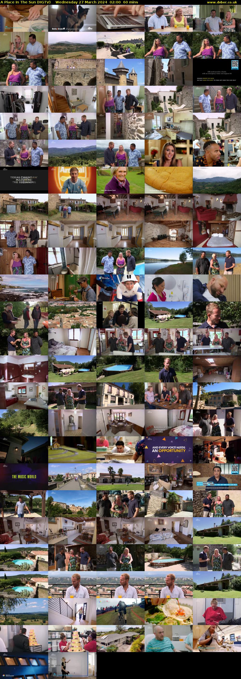 A Place In The Sun (HGTV) Wednesday 27 March 2024 02:00 - 03:00