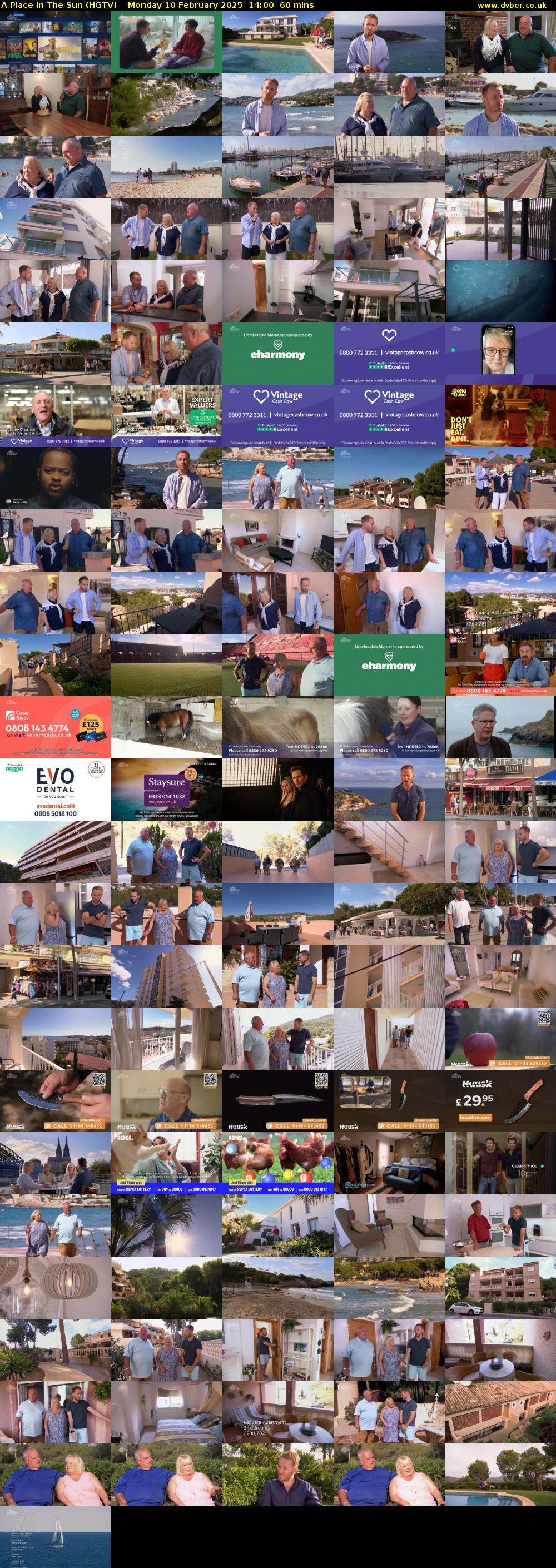 A Place In The Sun (HGTV) Monday 10 February 2025 14:00 - 15:00