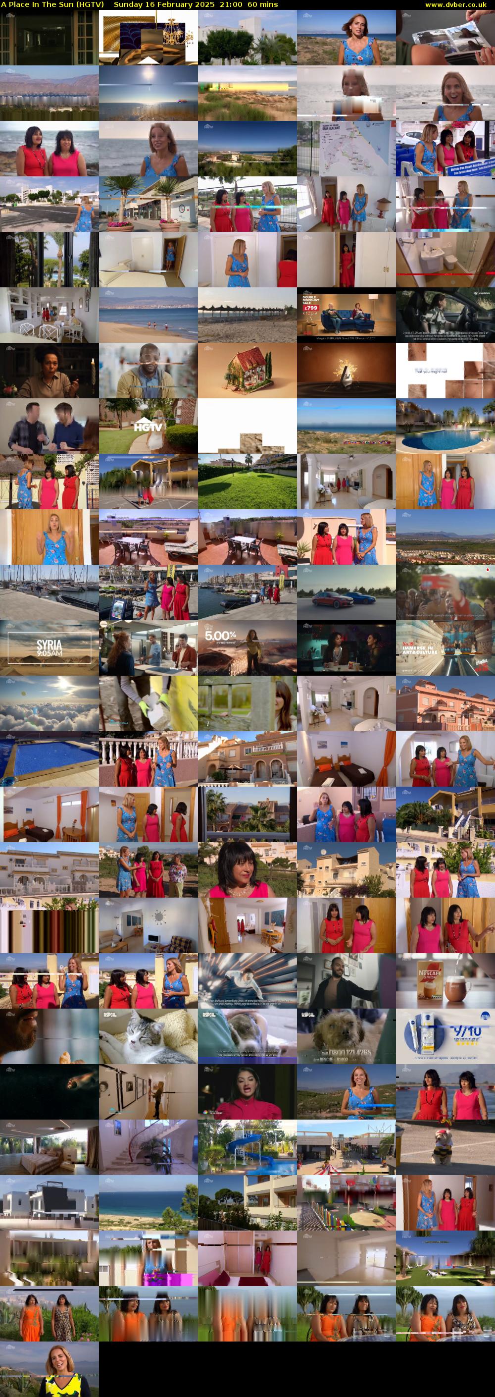 A Place In The Sun (HGTV) Sunday 16 February 2025 21:00 - 22:00