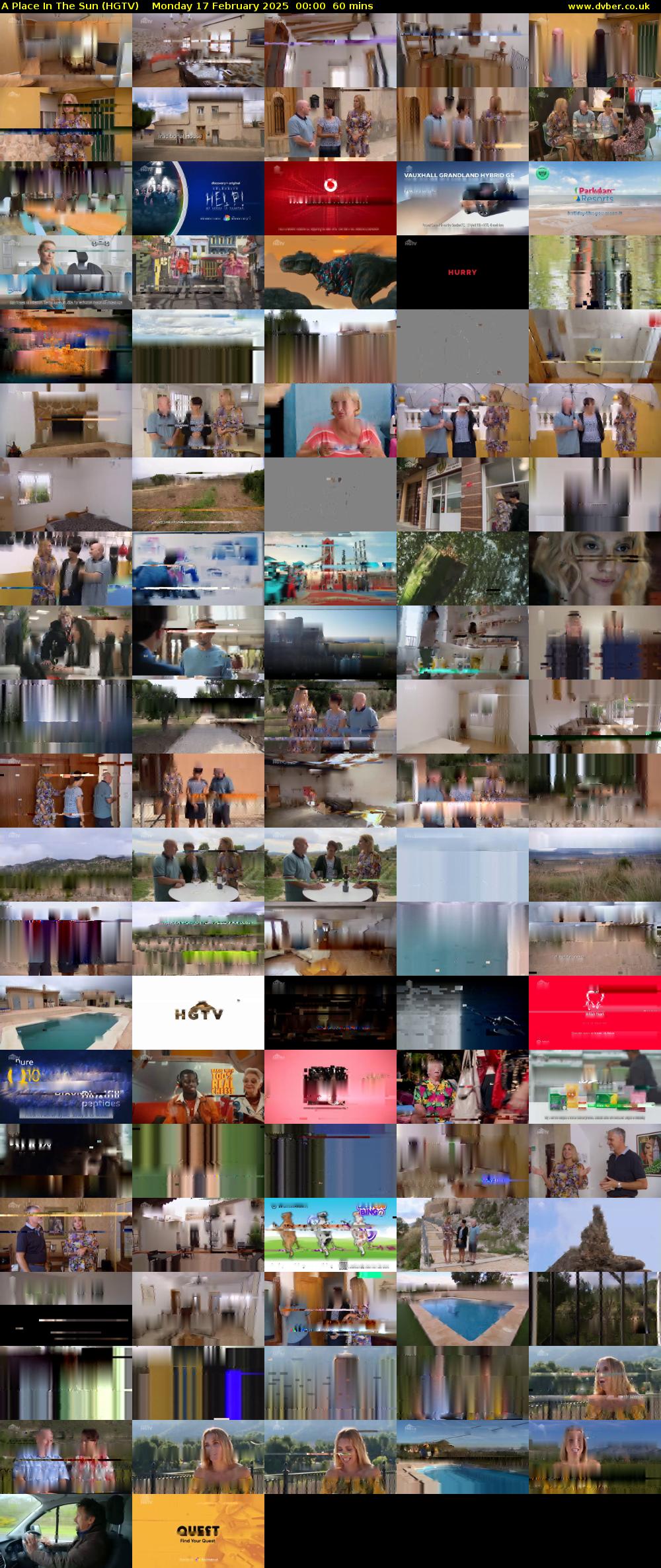 A Place In The Sun (HGTV) Monday 17 February 2025 00:00 - 01:00