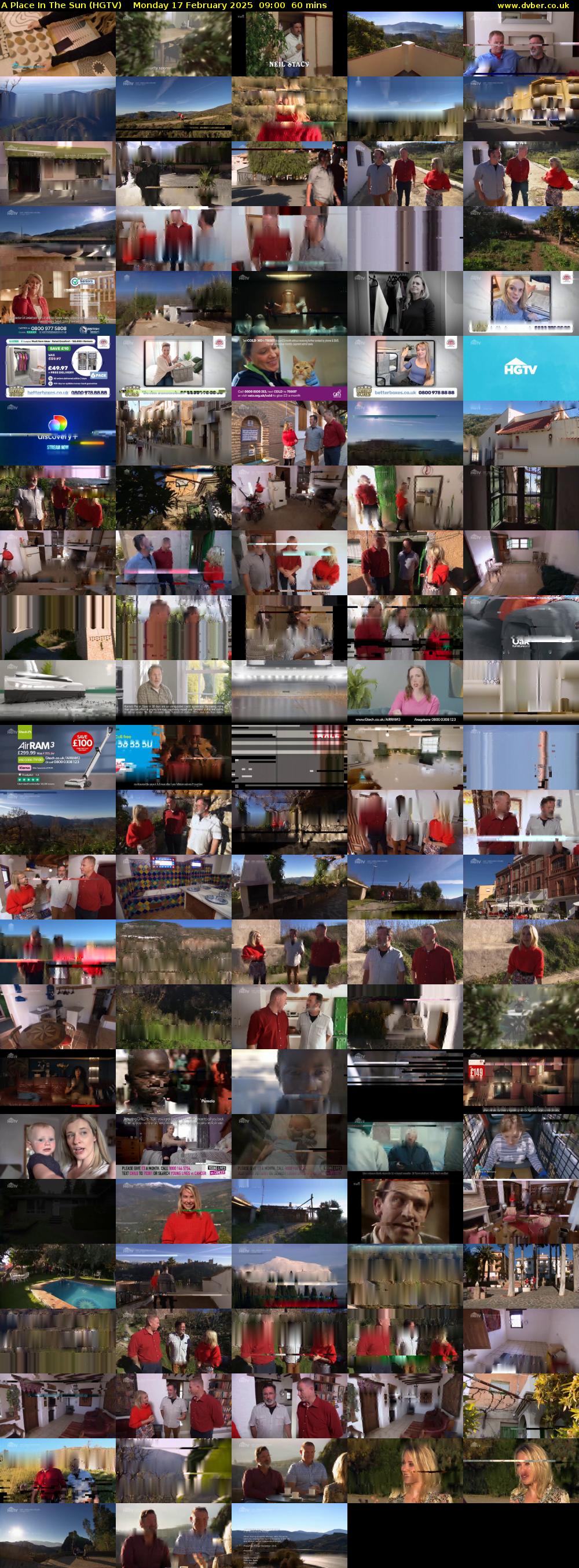 A Place In The Sun (HGTV) Monday 17 February 2025 09:00 - 10:00