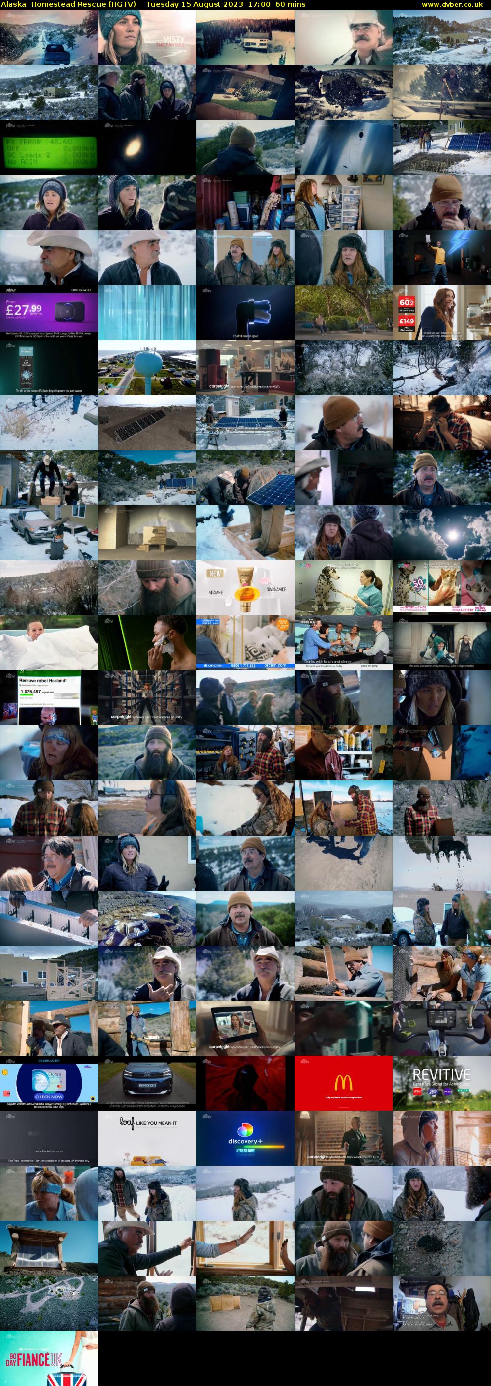 Alaska: Homestead Rescue (HGTV) Tuesday 15 August 2023 17:00 - 18:00