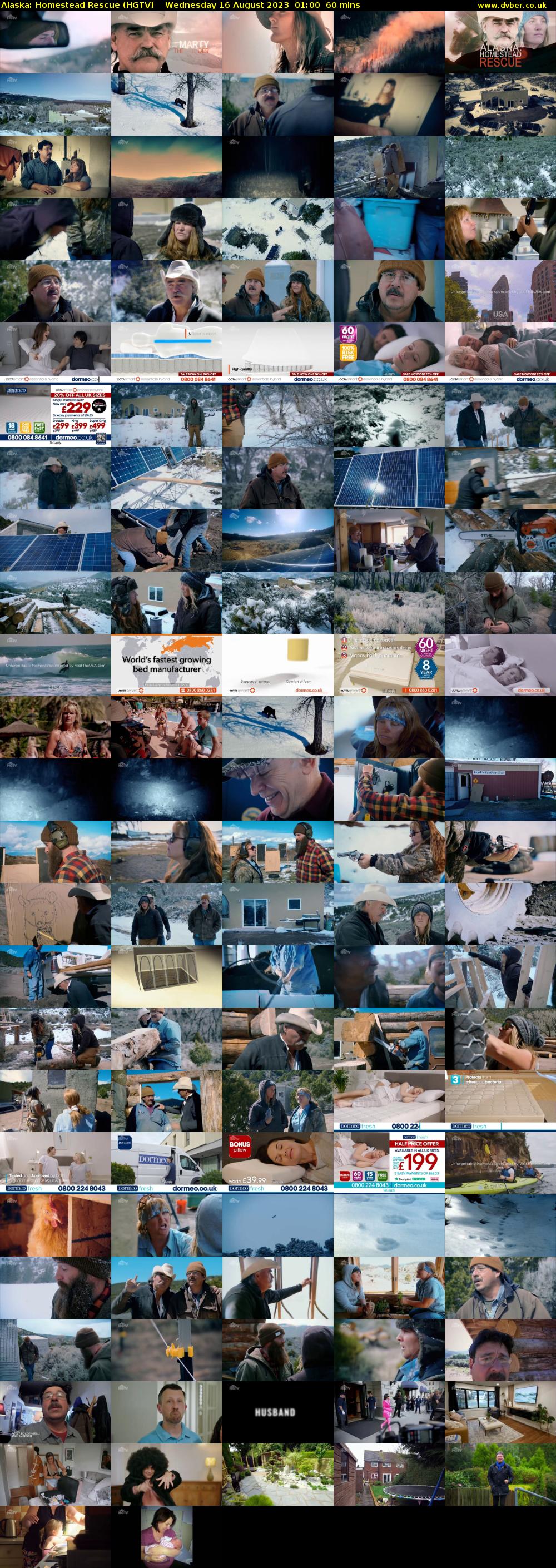 Alaska: Homestead Rescue (HGTV) Wednesday 16 August 2023 01:00 - 02:00