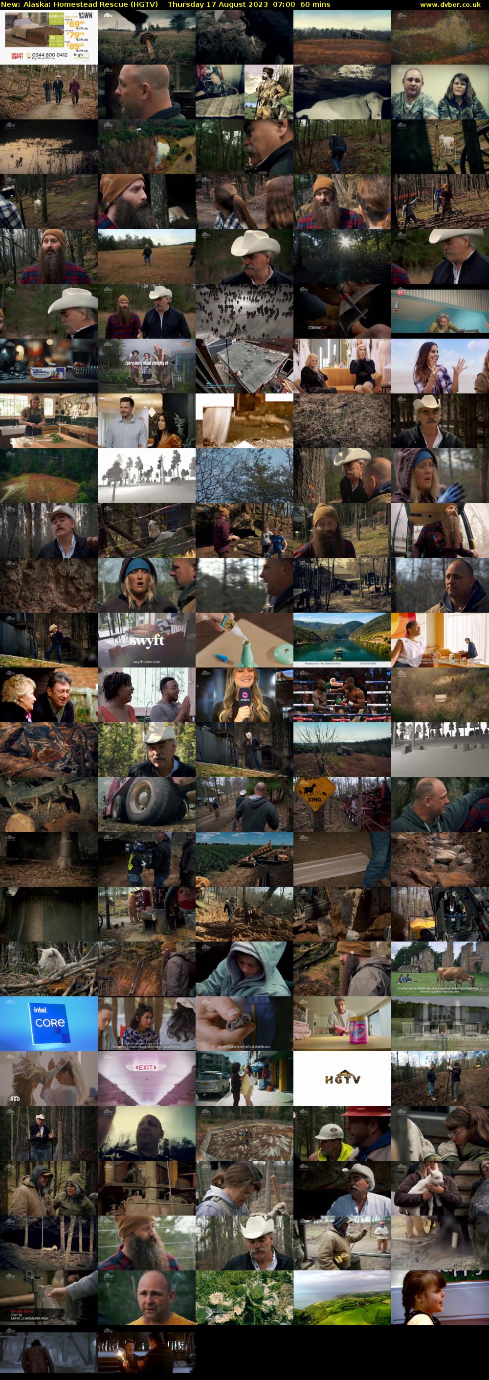 Alaska: Homestead Rescue (HGTV) Thursday 17 August 2023 07:00 - 08:00