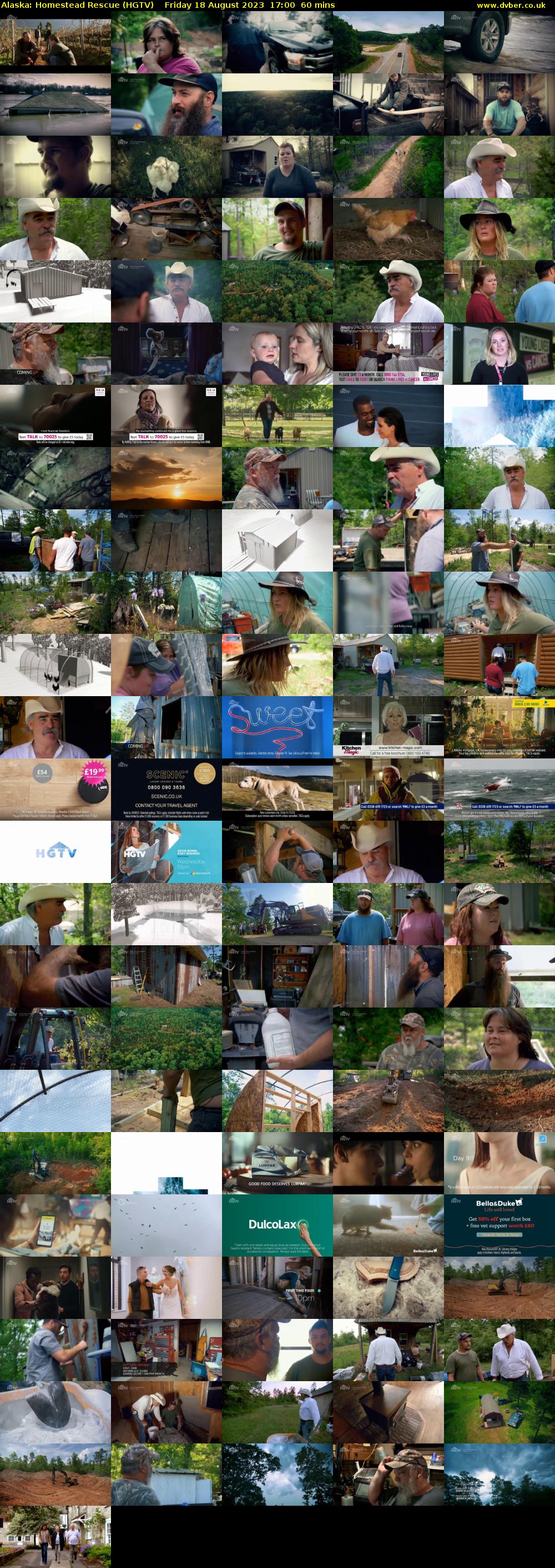 Alaska: Homestead Rescue (HGTV) Friday 18 August 2023 17:00 - 18:00