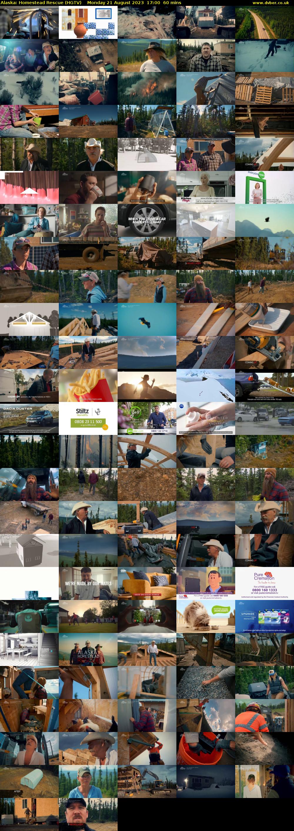 Alaska: Homestead Rescue (HGTV) Monday 21 August 2023 17:00 - 18:00