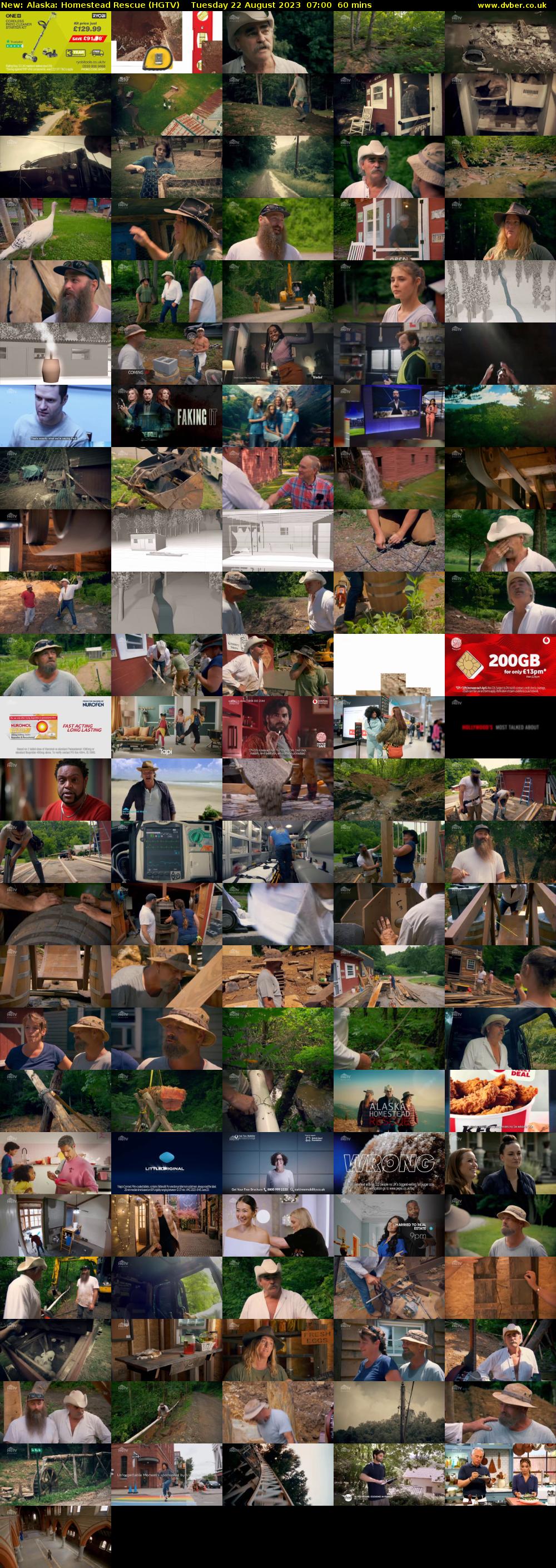 Alaska: Homestead Rescue (HGTV) Tuesday 22 August 2023 07:00 - 08:00