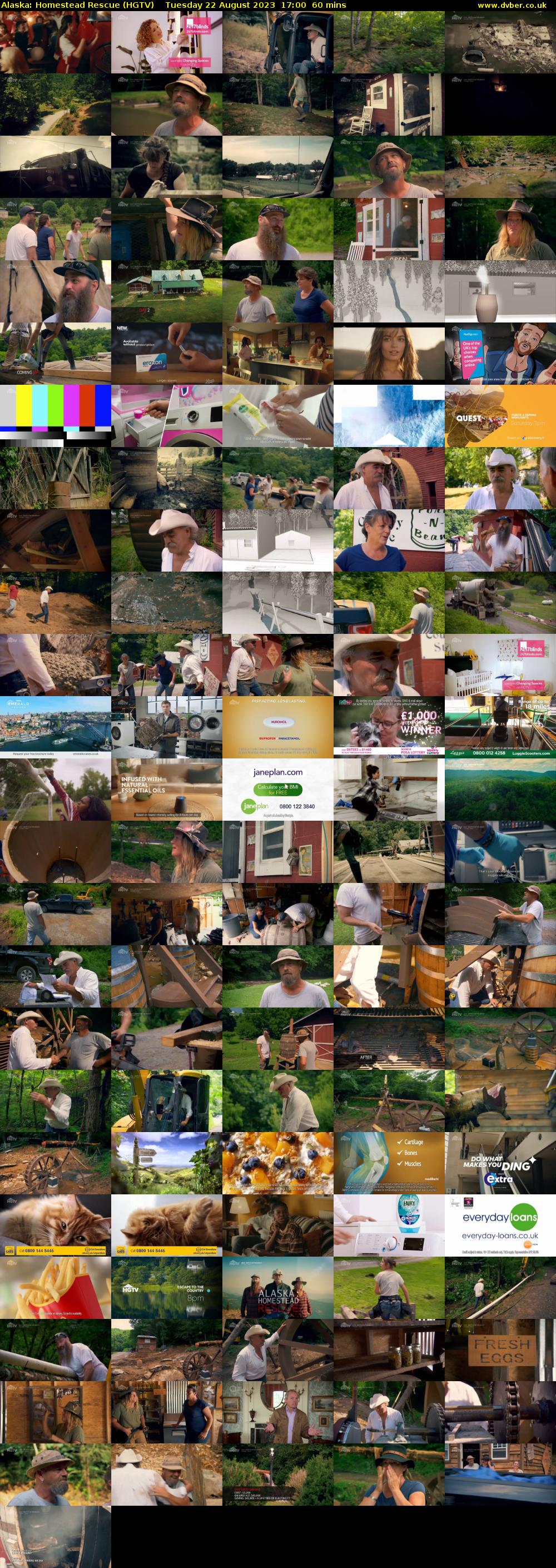 Alaska: Homestead Rescue (HGTV) Tuesday 22 August 2023 17:00 - 18:00