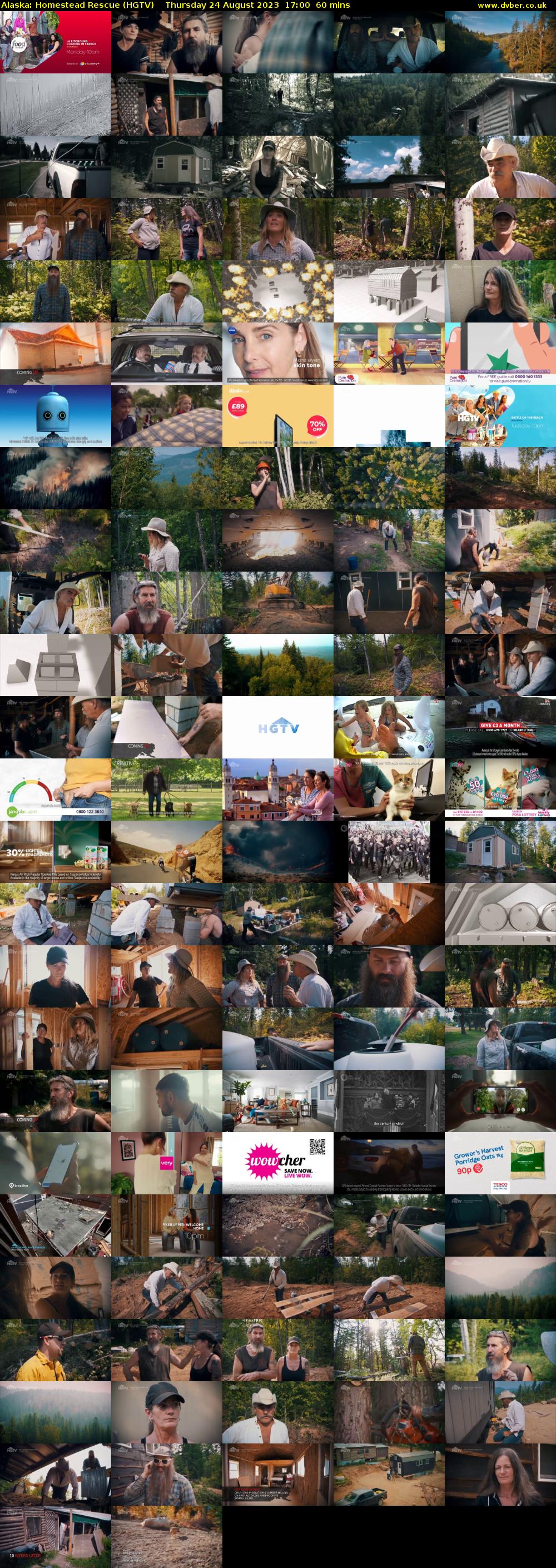 Alaska: Homestead Rescue (HGTV) Thursday 24 August 2023 17:00 - 18:00
