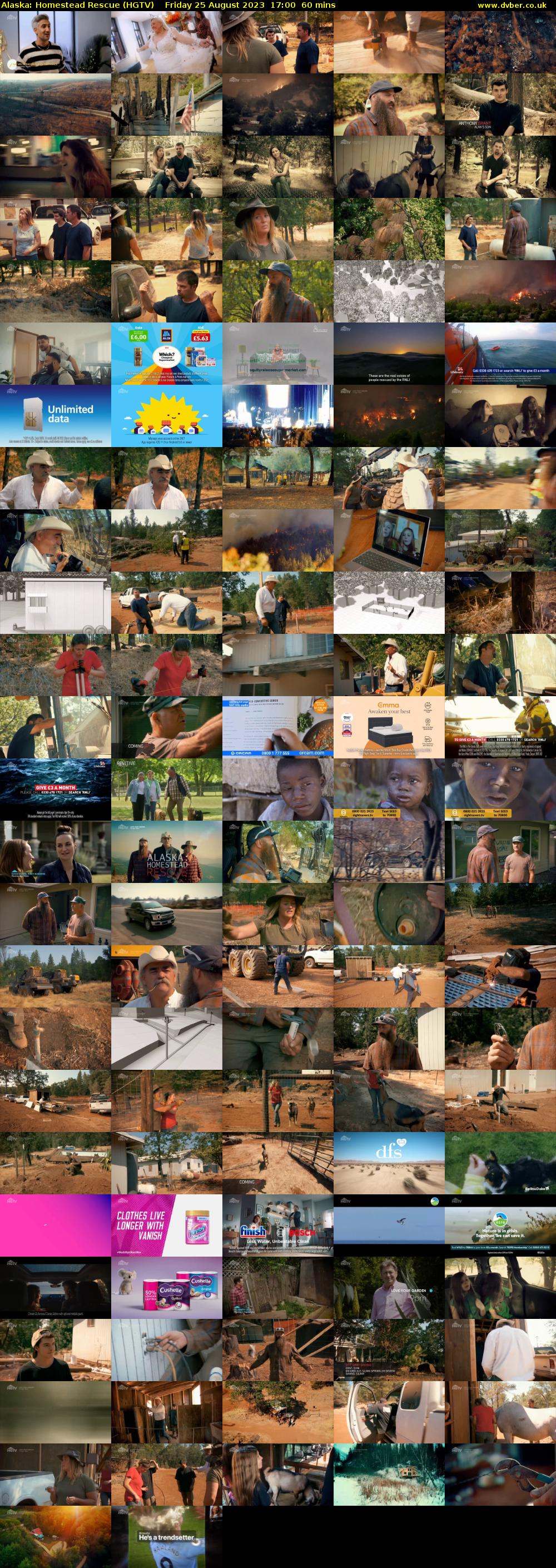 Alaska: Homestead Rescue (HGTV) Friday 25 August 2023 17:00 - 18:00