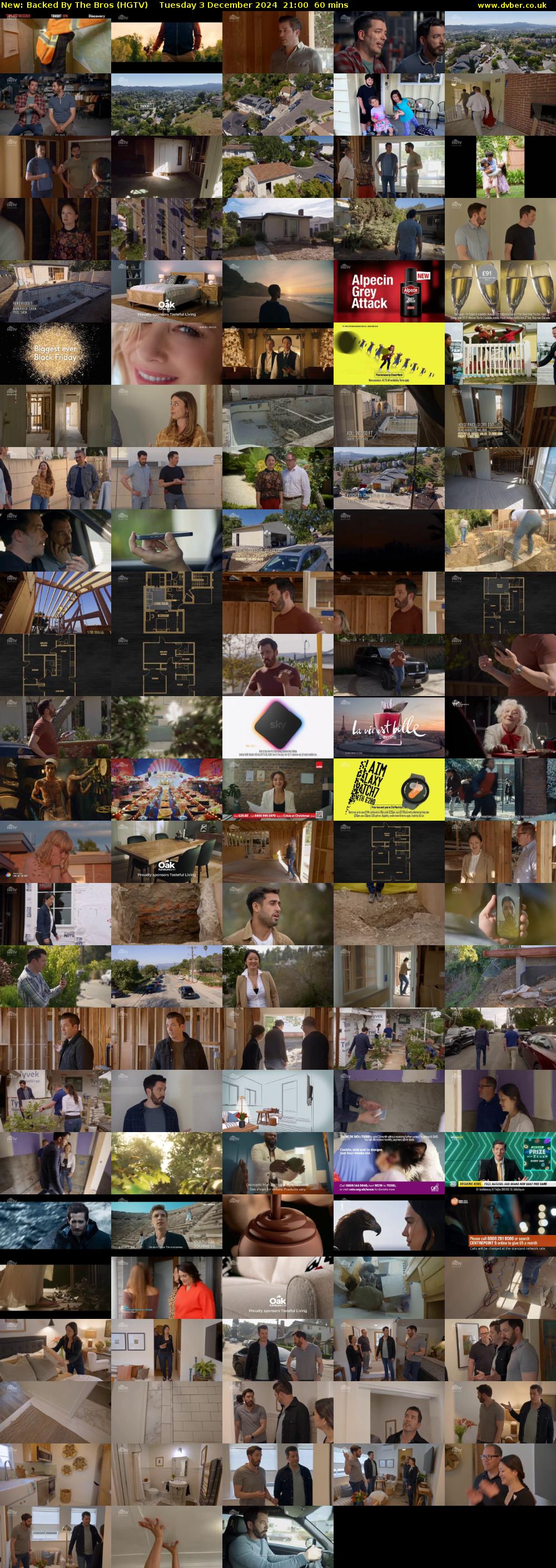 Backed By The Bros (HGTV) Tuesday 3 December 2024 21:00 - 22:00