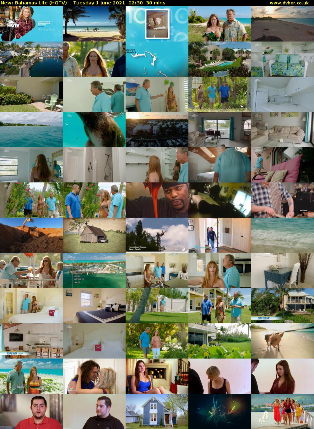 Bahamas Life (HGTV) Tuesday 1 June 2021 02:30 - 03:00