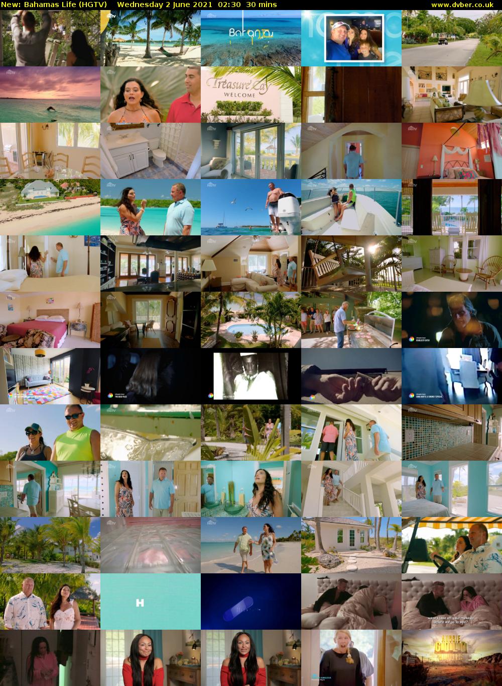 Bahamas Life (HGTV) Wednesday 2 June 2021 02:30 - 03:00