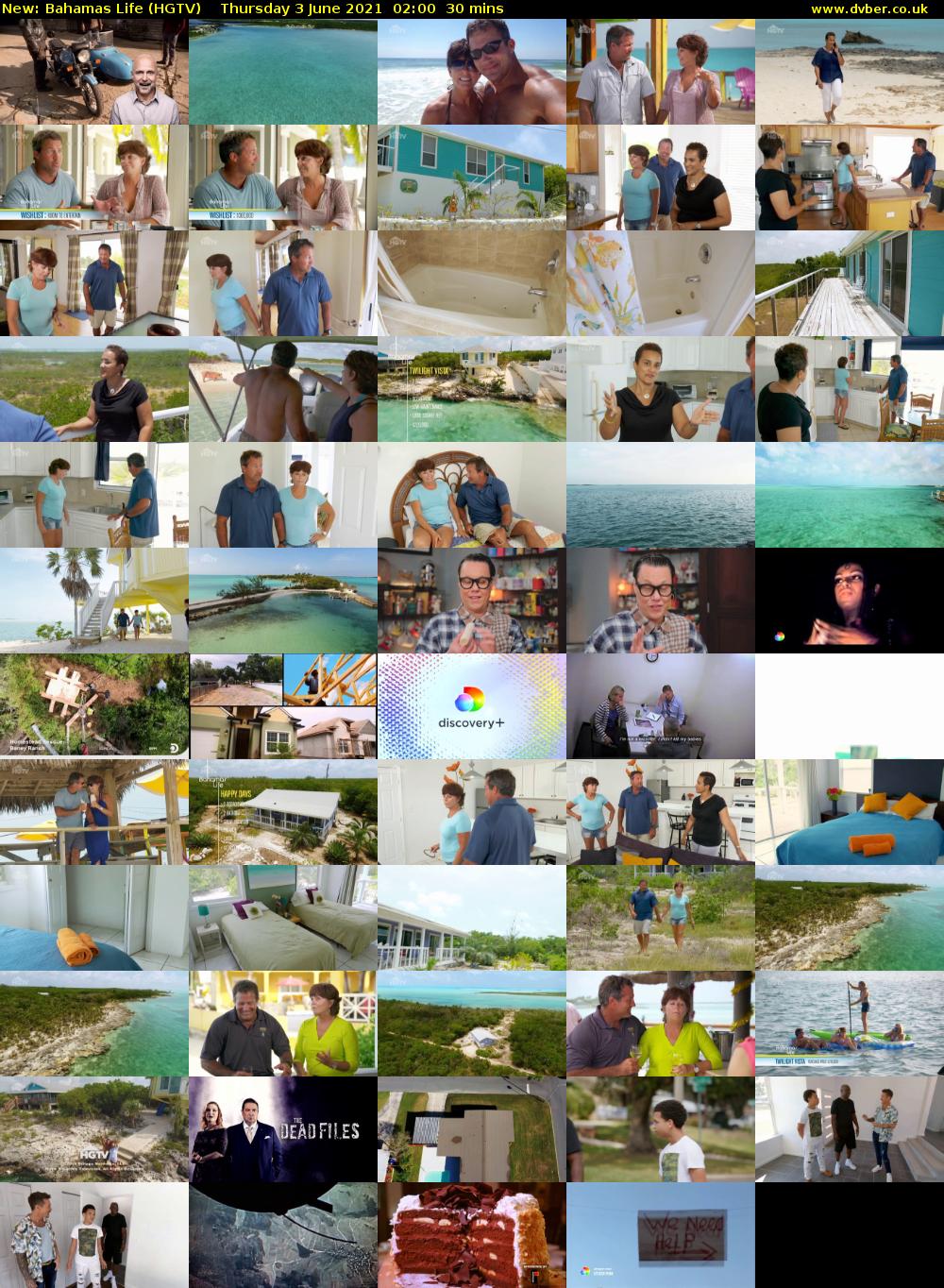 Bahamas Life (HGTV) Thursday 3 June 2021 02:00 - 02:30