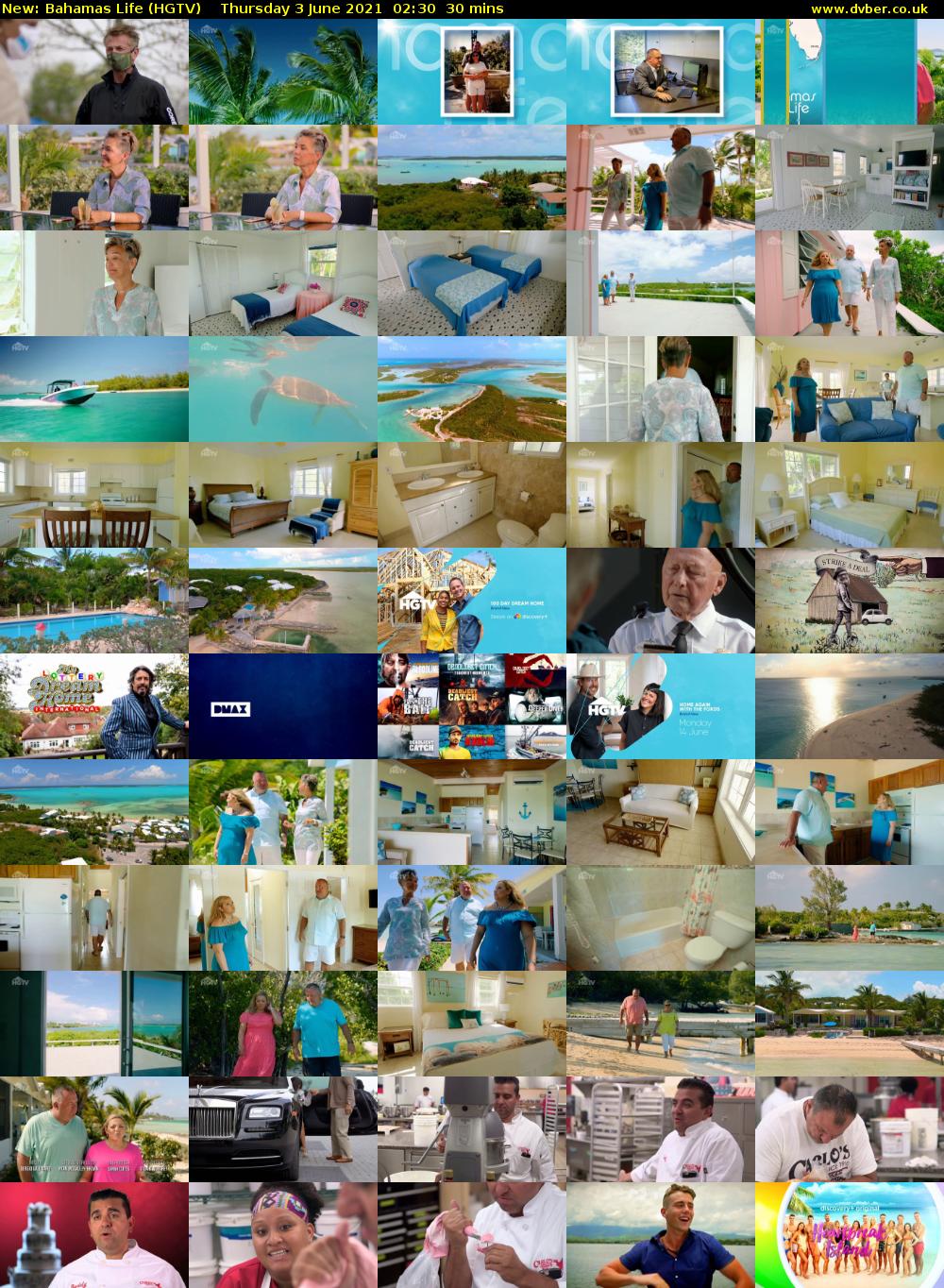 Bahamas Life (HGTV) Thursday 3 June 2021 02:30 - 03:00