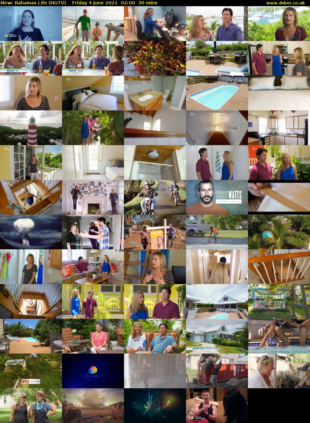 Bahamas Life (HGTV) Friday 4 June 2021 02:00 - 02:30