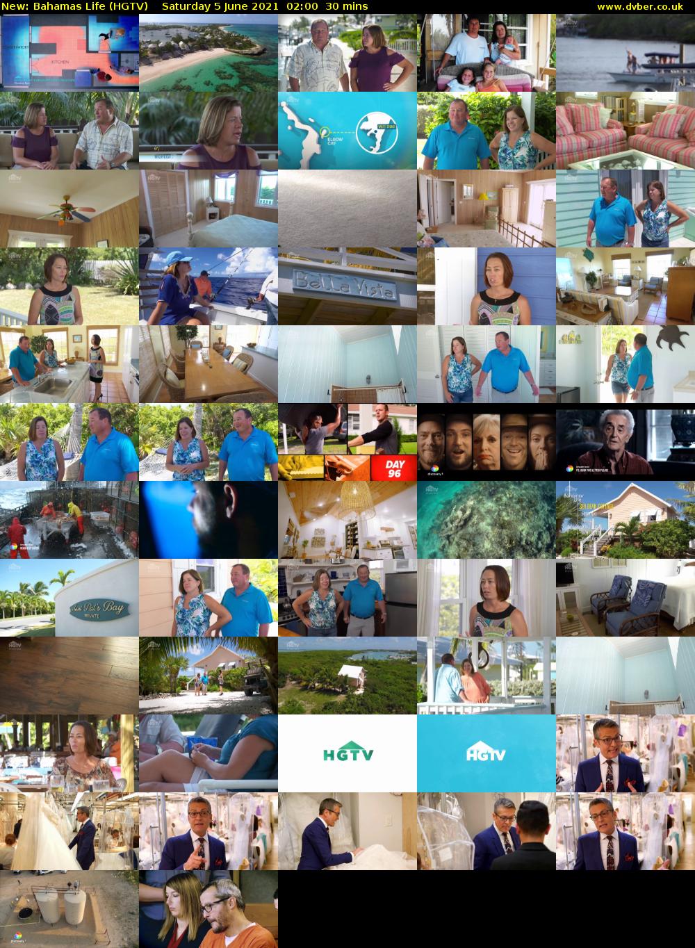 Bahamas Life (HGTV) Saturday 5 June 2021 02:00 - 02:30