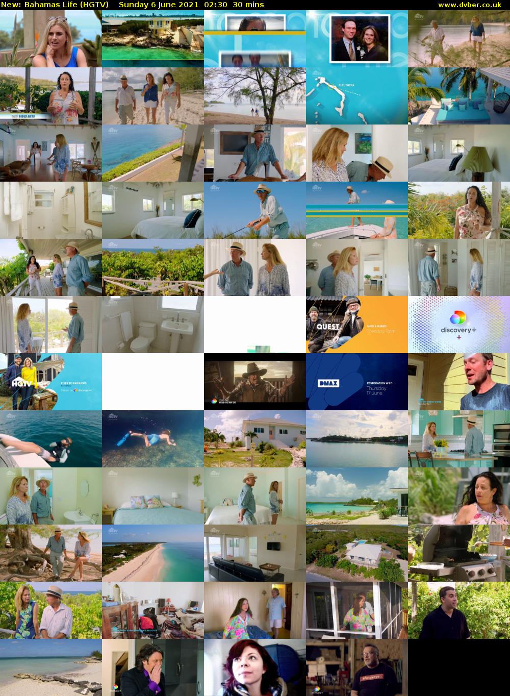 Bahamas Life (HGTV) Sunday 6 June 2021 02:30 - 03:00