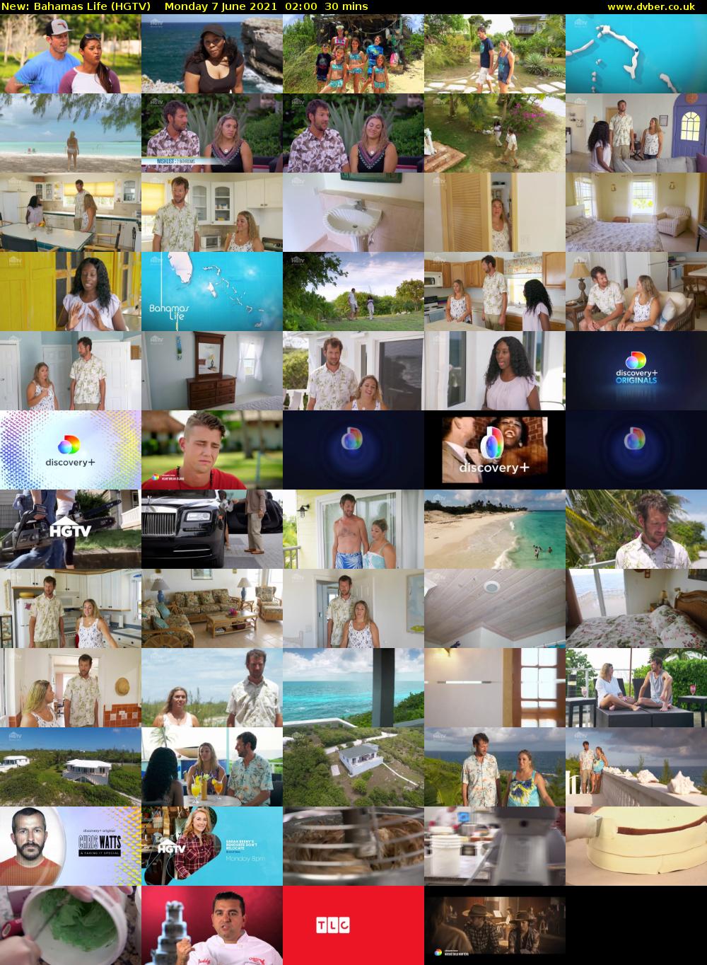Bahamas Life (HGTV) Monday 7 June 2021 02:00 - 02:30