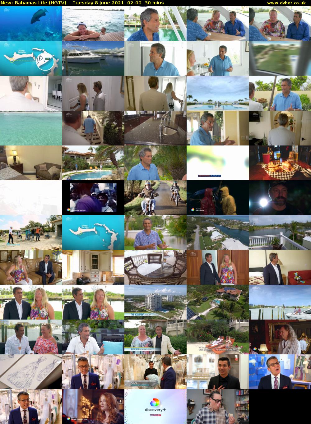 Bahamas Life (HGTV) Tuesday 8 June 2021 02:00 - 02:30