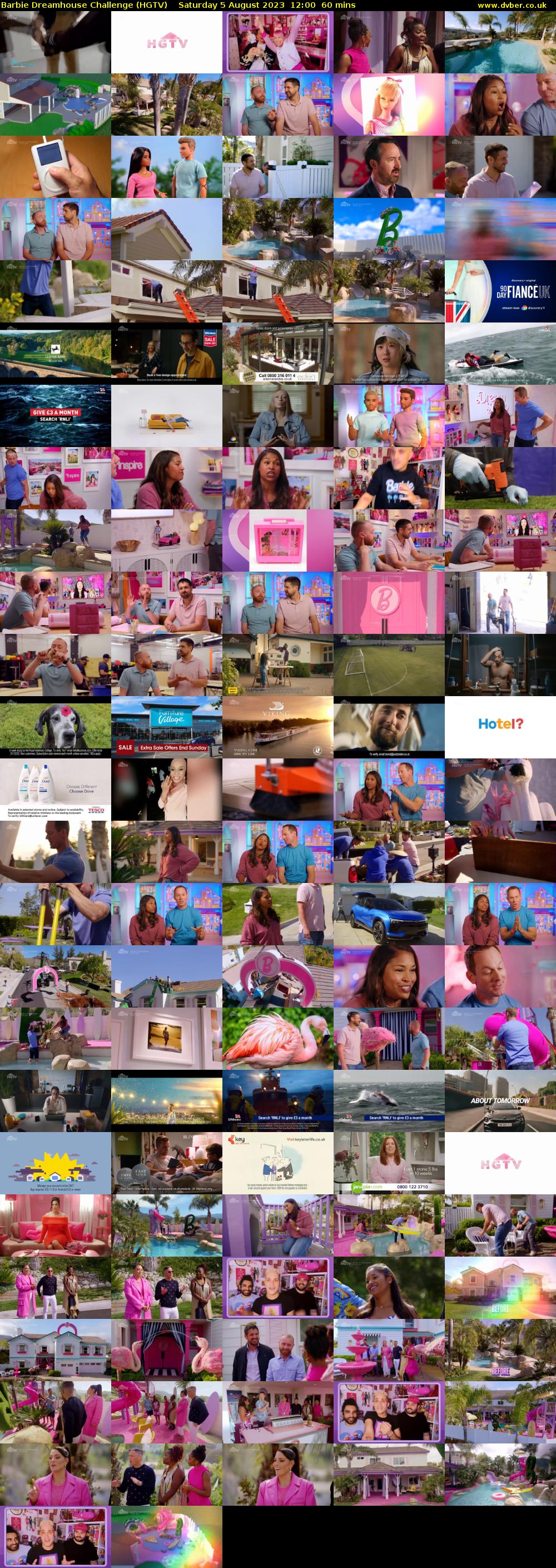 Barbie Dreamhouse Challenge (HGTV) Saturday 5 August 2023 12:00 - 13:00