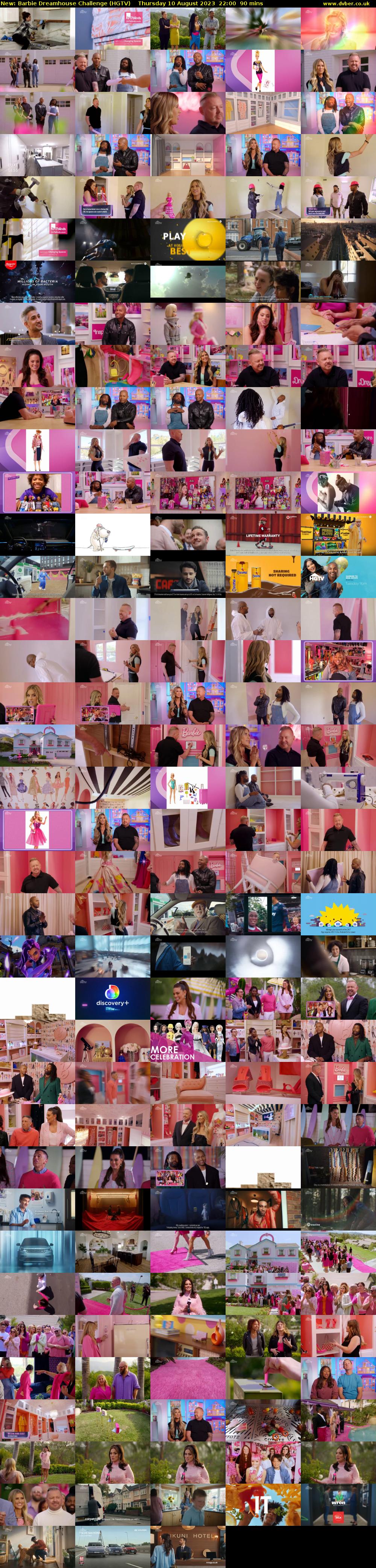 Barbie Dreamhouse Challenge (HGTV) Thursday 10 August 2023 22:00 - 23:30