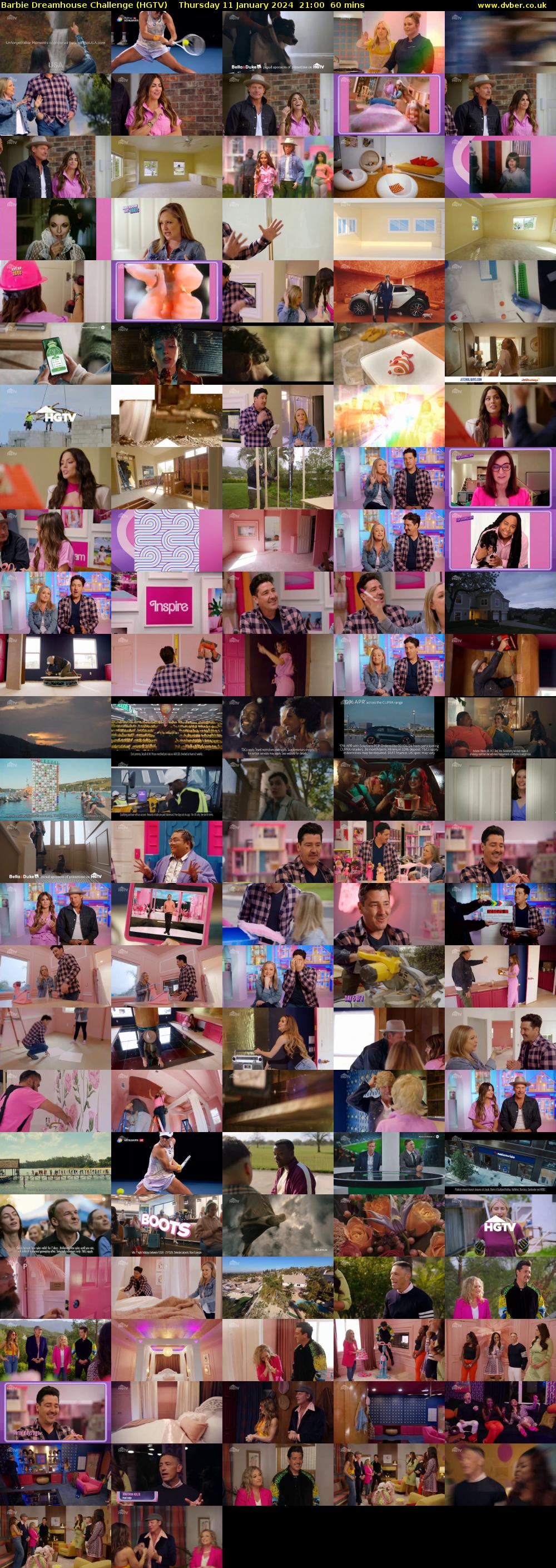 Barbie Dreamhouse Challenge (HGTV) Thursday 11 January 2024 21:00 - 22:00