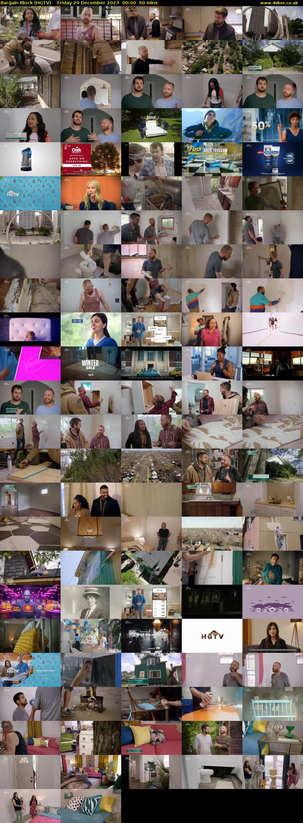 Bargain Block (HGTV) Friday 29 December 2023 00:00 - 01:00