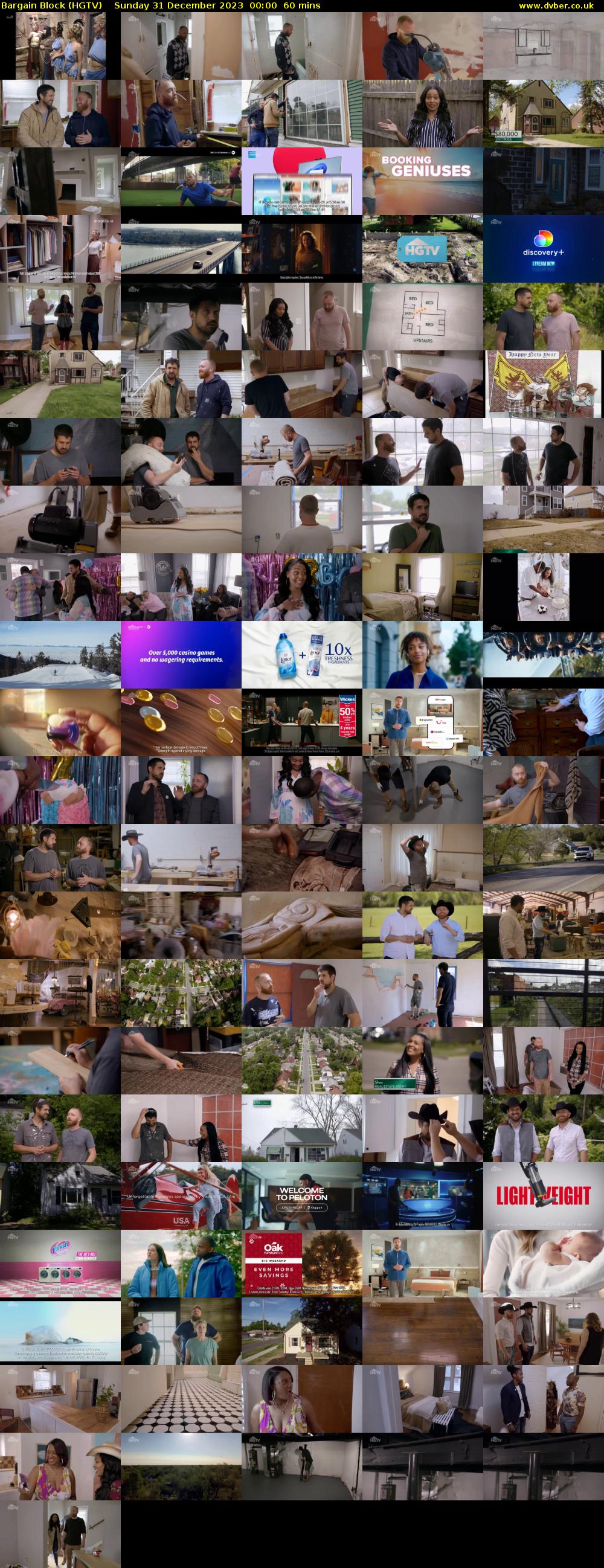 Bargain Block (HGTV) Sunday 31 December 2023 00:00 - 01:00