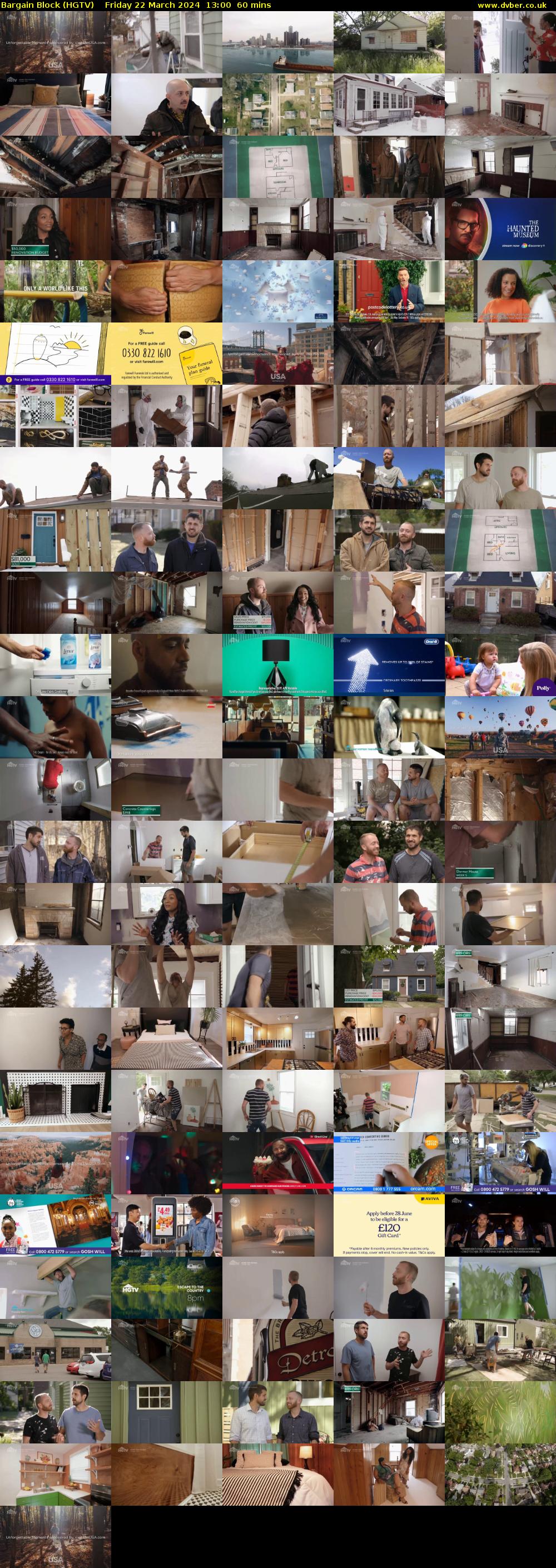 Bargain Block (HGTV) Friday 22 March 2024 13:00 - 14:00